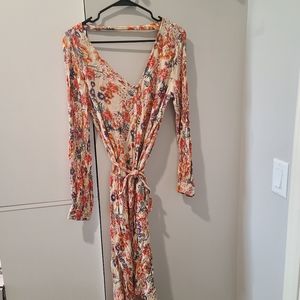 Patrons Of Peace Summer Peasent Floral Dress